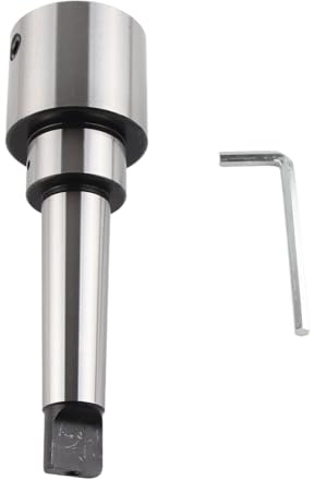 Bohrfutteraufnahme MT3 31,75 mm, Stahlbohrfutter mit Morsekonus, Externe Kühlung erforderlich - Robuste Konstruktion, Hohe Präzision, Für Magnetbohrmaschinen und Drehbänke