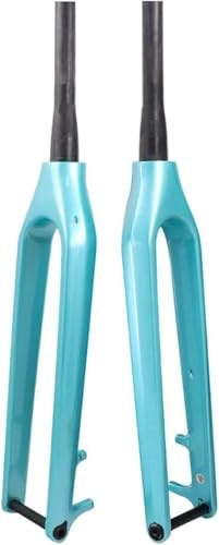 Générique Fourche Rigide en Carbone for VTT 27,5/29 Pouces, Axe Traversant Conique Avant 1-1/2, Frein À Disque 15 X 110 Mm(A,29)
