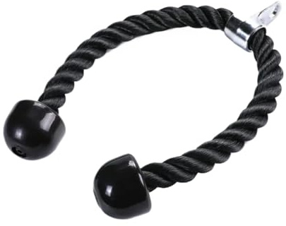 MOHUIED Cuerda para tríceps Cuerda for tríceps, Cable de tracción, Entrenamiento Fuerza for Espalda, Equipo Gimnasio(70cm)