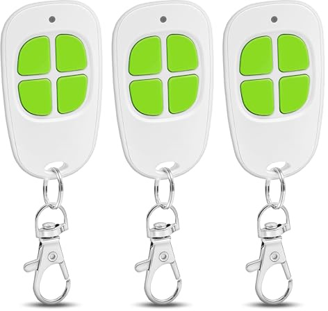 3PCS Télécommande Compatible avec S-C-S Sentinel, Telecommande Portail pour AAM0094 AAM0121 AAM0135 AAM0133 AAM0085, 4 Canaux