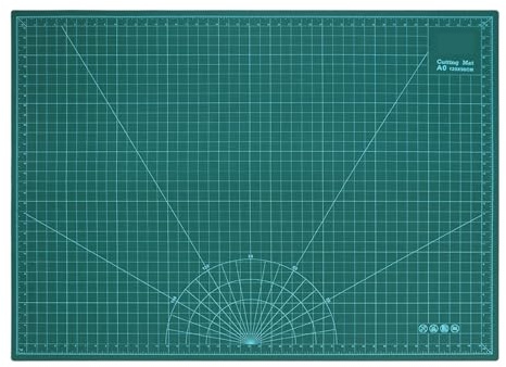 Tapis De Decoupe 1 tapis de découpe rotatif auto-cicatrisant double face A0 super grand format, planche à découper for travaux manuels, couture, tissu, scrapbooking précision