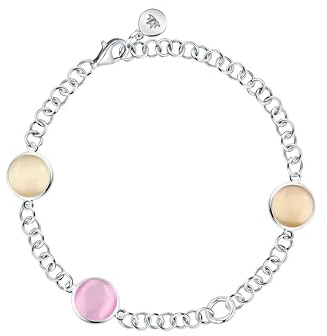 Morellato Bracciale Donna in Argento 925 riciclato, Collezione VENEZIA, Occhio di Gatto - SAZM22