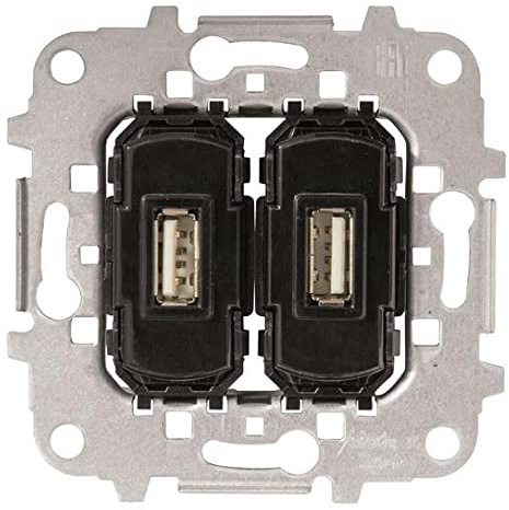Niessen 8185.3 – Steckdose Ladegerät USB 2 x 2 A/5 V