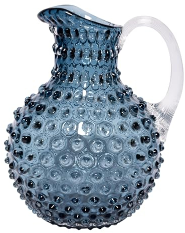 Chehoma Caraffa in cristallo ardesia, punta di diamante, 18 x 25 cm