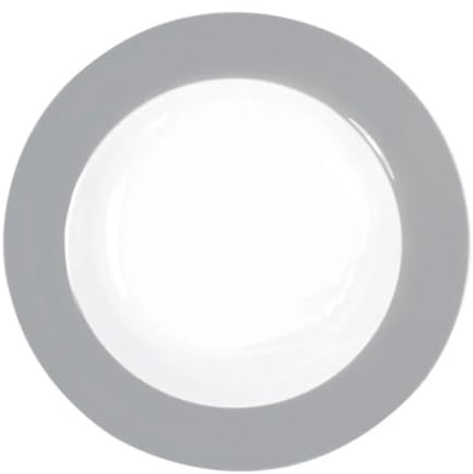 KAHLA 576400A72493C Pronto Colore Brunch-Teller 23 cm cool gray|grauer Teller aus Porzellan