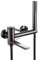 INEX Europa Badewannenarmatur, grau, Metall, mit 5 Jahren Garantie aus Edelstahl ED5555BSGRY mit Handbrause, 175 cm, einfache Installation, wassersparend, hoher Druck, anpassbar