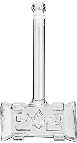 LABRIMP Weinflasche Aus Glas Mit Getränkeverteiler Getränkekaraffe Für Whisky Und Heimdekoration Als Geschenk Für Besondere Anlässe