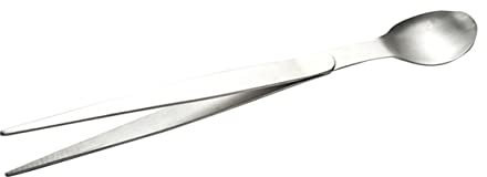 COLLBATH Tasting Spoon Soup Spoons Chopsticks Forceps Kitchen Tool Stainless Steel Material Compact Design