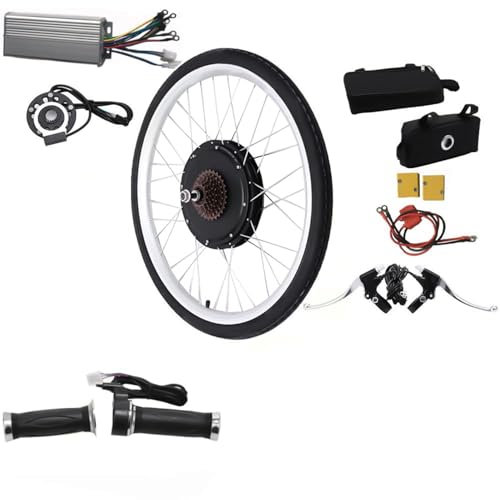 YNAADYH 1000W 26 Zoll Elektrisches-Fahrrad Umbausatz 48V Hinterrad LCD E-Bike Nabenmotor 26Zoll 48V elektrisches Fahrrad Umbausatz Hinterrad LCD E-Bike Nabenmotor