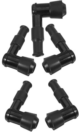 FONDOTIN 5stücke Zündkerzenstecker Für Benzingenerator Zündkerzenabdeckung Für Dreschmaschine Mikrofräse Zündkerzenstecker Generatorversorgung