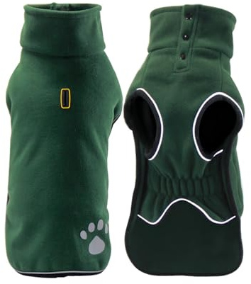 Gepolsterte Hundejacke für große Rassen, Winter-Overall, Hundebekleidung für kaltes Wetter, wendbarer Pullover