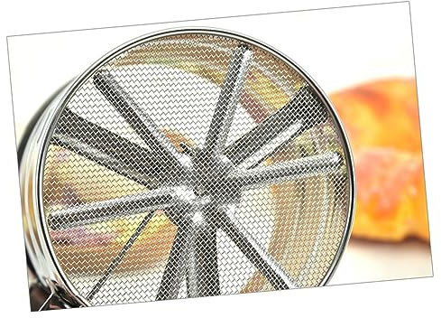 Hemobllo Tamis à Farine Manuel avec Mailles Fines pour Cuisine Portable Forme De Tasse pour Maison