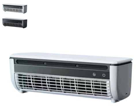 Ventilatore per condizionatore d'aria wireless da parete, portatile, mini unità di raffreddamento per cucina e camera da letto, raffreddamento istantaneo in 10 secondi