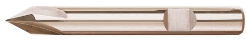 Forum Entgratfräser NC D6527 VHM 4,0 mm 60G (NC-Entgratfräser Spitzenwinkel VHM-NC-Entgratfräser Fräswerkzeuge NC-Fräser Fräser DIN6527 VHM-Fräser EntgratfräserNC VHM-Entgrater) Stahl <850 N: 75
