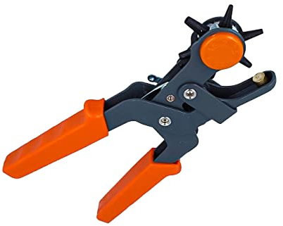 Pince de découpe pour trous de ceinture, 6 tailles pour trous en cuir, cuir, plastique