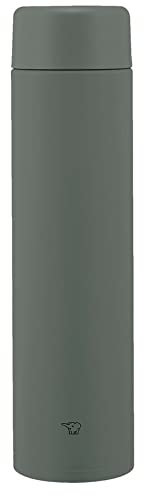 Zojirushi SM-GA72-HM Water Bottle, Screw Stainless Steel Mug, Seamless, 24.3 fl oz (720 ml), Forest Gray