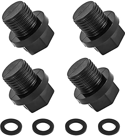 Paquete de 4 Tapones de Drenaje Juntas TóRicas, TapóN de Bomba, Filtros de Piscina, TapóN de Bomba de Drenaje de Piscina de Repuesto SPX1700FG para