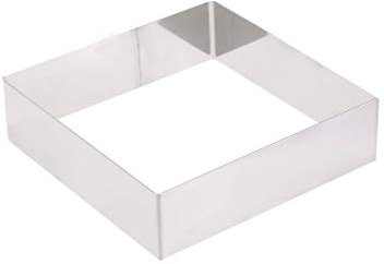 TENDYCOCO Alphabet Bausatz moussering edelstahl quadratischer Kuchenring Gebäck backen Cutter Backzubehör Blech Moussering aus Edelstahl Kuchenform britisch Keks Nachtisch Metall Baby Pfanne