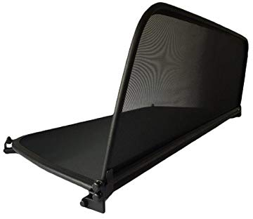 PureWind Windschott kompatibel mit Audi A3 Typ 8P Baujahr 2008-2013 (Schwarz) – Windschott Universal mit Schnellverschluss inkl. Tasche