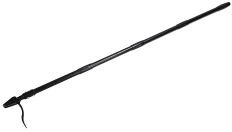 GLOGLOW Durable Steel Weed Puller Tool - Efficient Standing Weeder, Adjustable - Removes Thistles, Taproots, Burdocks, Protects Knees and Back (4 Sections 163cm / 64.2in)