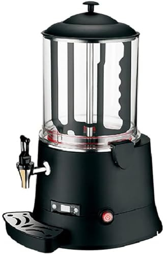 ZYLDDS Machine à Chocolat Chaud, Distributeur de Machine au Chocolat Commercial 5 / 10L, Chauffe-Chaussette Chaude pour Chauffer Le Chocolat café Certification CE,10L