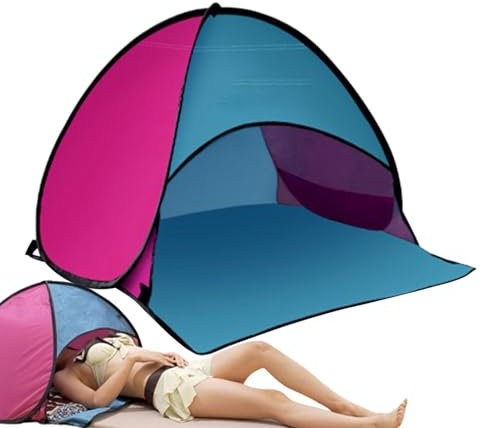Pop-Up-Zelt für Hunde, Kopf-Popup-Baldachin, Schattenschutz, tragbar, winddicht, Sonnenschutz mit Handy-Ständer für Camping, , Picknick