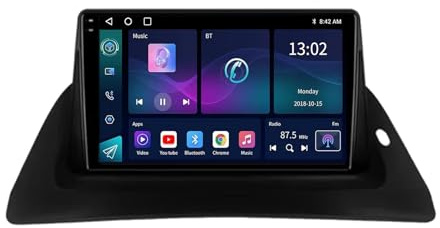 9 Inch Car Stereo Radio for Renault Kangoo 2007-2009 Android 13 Car Multimedia Player with WIFI FM RDS Radio GPS SWC Rear View Camera Bluetooth DVR Cooling fan(8+256G)
