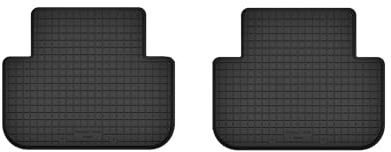Wielganizator Gummimatten hinten passend für Renault Kangoo Express (2021-) kombivan | 2-teiliges Set | bessere Passform als universell | Schwarz