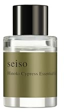 Hinoki Cypress Essential Oil, Natural Woodsy Scent, Liquid, Aromatherapy Oil, Eco-Friendly, Cruelty-Free, Relaxation and Clarity, All Seasons, 10ml, Single Unit, Chamaecyparis Obtusa Wood Oil, Green