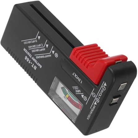 SHINEOFI Testeur De Piles Aa Aaa Format r Indicateur à Pour Batterie Et Vérificateur De Capacité Avec Lecture Couleur Codée Testeur De Tension