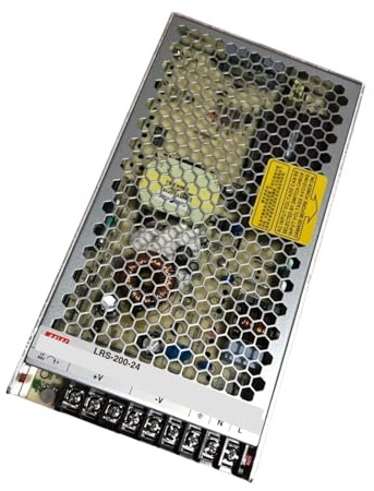 Fuente de alimentación regulada de CC LRS-200-24, 200W, 24V, 8,8A, Fuente de alimentación conmutada de CC