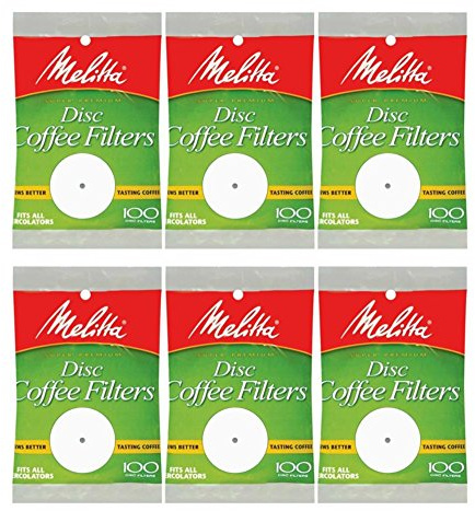 100-Pack Disc Coffee Filters