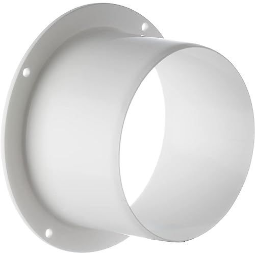 Ø 125mm Bride de Raccordement pour Fixation Murale - Conduit de Tuyau en Plastique