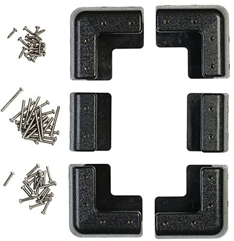 revolt Solar Halter: Montage-Set für Solarpanels mit 18-40 mm Alu-Rahmenstärke, schwarz (Solarpanel Halterung Wohnmobil, Solar Halterung Wohnmobil, PV)