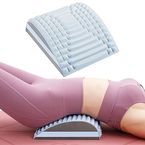 Nacken und Rückendehner, 2 In 1 Nacken und Rückenstrecker Nackenknacker Zur Linderung, Neck & Back Stretcher,Massagekissen Reduzieren Wirbelsäule Rücken Schmerzen Linderung Lordosenstütze