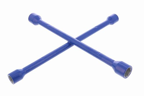 VAICO V98-65006 RADKREUZ RADSCHLÜSSEL KREUZSCHLÜSSEL Stahl BLAU 355MM LÄNGE UNIVERSAL