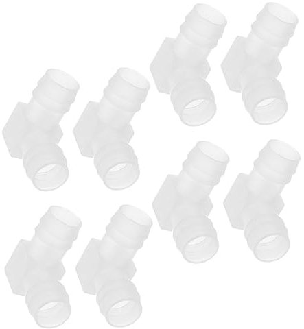 Holibanna 8stücke Schlauch Verschraubung Schlauchanschluss Wasser Schlauch Fitting Winkelverbinder Schlauchteile