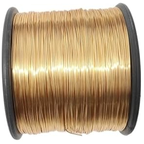 NEZIH 8 Größen Von 5M Schmuckherstellung Metalldraht, 18K Echte Vergoldete Kupferdraht, Diy-Schmuckzubehörhen Accessoires/0.3Mm