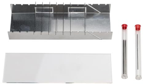 Aymzbd Rejilla para Hornear Cuentas con Pasador con Ranuras, Herramienta para Hacer Joyas Resistente Al Calor