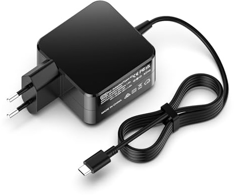 Jippofu Netzteil 27W USB C Power Supply Kompatibel mit Raspberry Pi 5 4GB 8GB/ Pi 4 Modell B, 5.1V 5A PD Adapter Typ C Ladekabel Netzkabel Ladegerät Universal Charger Adapter Kabel 1.5m Schwarz