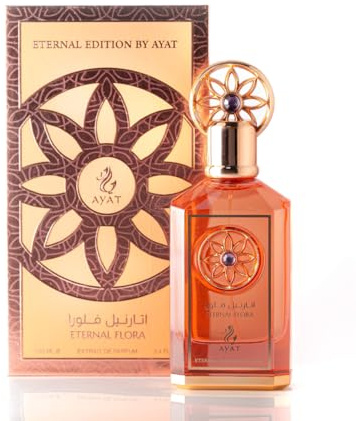Ayat Perfumes - Perfumes Arabes Mujer Eternal Edition 100ml - Fragancia Dubai EDP de Larga Duración - Perfumes Arabes - Eau de Parfum Mujer (Eternal Flora)