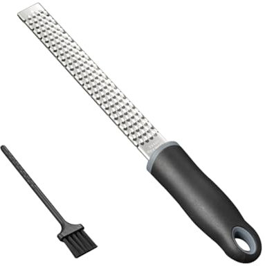 Lemon Zester Cheese Grater 304 Grade Zester for Citrus Chocolate Parmesan Vegetables (Heart-Shaped)