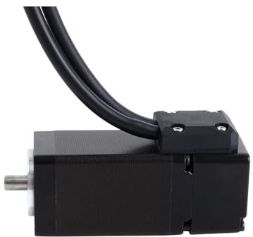 PQYSMVVG Nema 11 Small Stepper Electronic Starter Closed Loop 4 Lead 1.8° Short Shaft 10mm 0.14Nm use with EGS11 Gearboxes
