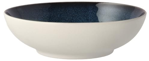BITZ Gastro Pastateller Dia 20 x 6 cm 1000 ml Weiss/Dunkelblau