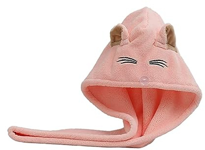 Gatuida Wasserabsorbierender Haartrockenwickel Schnelltrocknende Duschhaube Aus Weichem Material Haarschonendes Haarband Für Damen Leicht Tragbar Für Zuhause Und Reisen