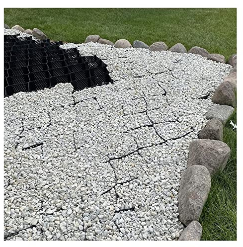Stabilizzatore per ghiaia in HDPE per il controllo dell'erosione, altezza 40 x 40 cm, perfetto per vialetti e pendii, 5 x 10 m, durevole, facile installazione
