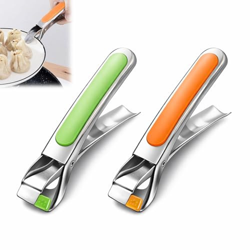 2 Pcs Hot Plate Gripper, Anti Scald Bowl Gripper for Air Fryer, Silicone Tongs for Hot Dishes, Plate for Microwave & Oven