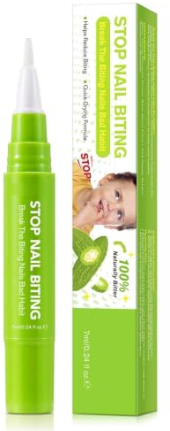 Dejar De Morderse Las Uñas Niños Solución Protector Portátil Pulgar Hábito | Líquido Amargo para Uñas 7ml Anti Chupeteo Chicos Chicas Niños Jóvenes Adolescentes Adultos Familia Bebé Hogar