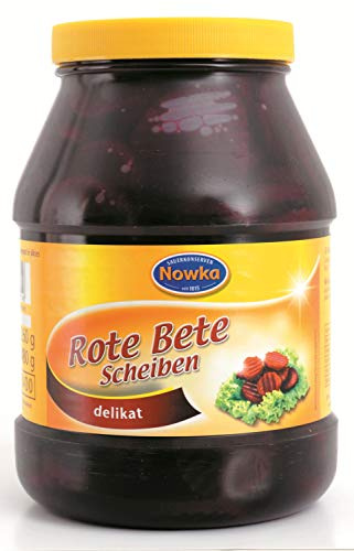 Paulsen Nowka Rote Bete in Scheiben im Glas eingelegt 1000g