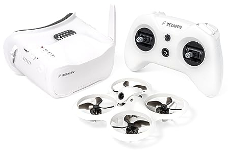 BETAFPV Betaflight ELRS Cetus X FPV-Kit mit LiteRadio 3-Sender, C04-Kamera, VR03-Brille mit DVR-Aufnahmefunktion, Unterstützt 2S Power Advanced RTF-Kit für Anfänger, Um schneller und Weiter Zu Dliegen